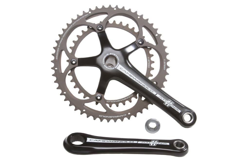 Amazon | Campagnolo 2012 Athena Crankset, Black, 175mm x 39